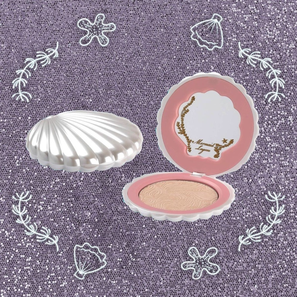 New Besame Cosmetics Pearl Shimmer Compact